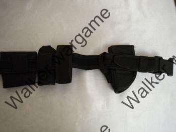 Tactical 10 In 1 Black Law Enforcement Modular Belt - SWAT Black