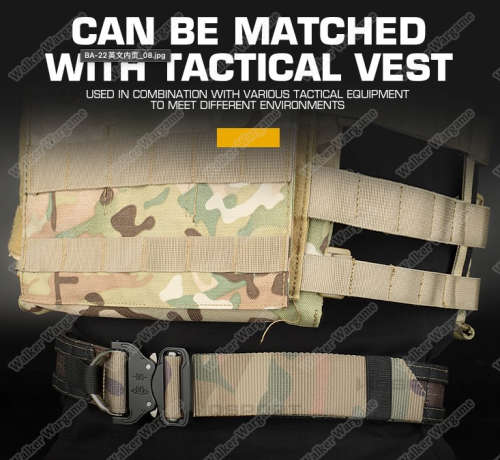 WST Knight Battle Combat Molle Belt - DESERT TAN