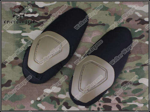 Emerson Gen 3 Tactical Combat Build In Shirt Elbow Pads Set - Tan