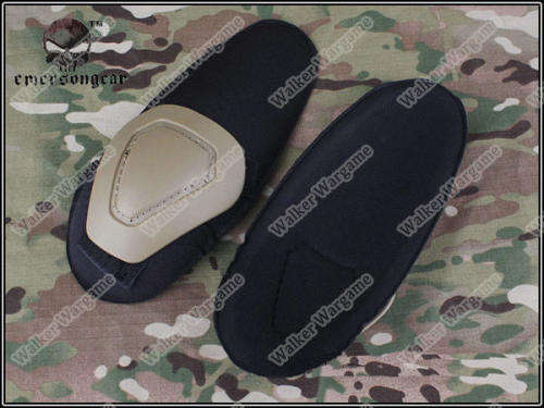 Emerson Gen 3 Tactical Combat Build In Shirt Elbow Pads Set - Tan