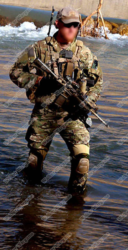 Emerson Gen 3 Tactical Combat Build In Pants Knee Pads Set - Desert Tan
