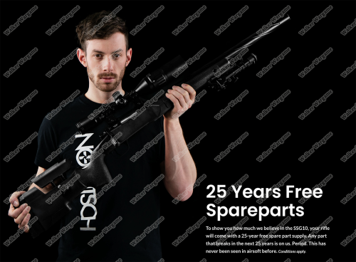 Novritsch SSG10 A3 Airsoft Sniper 2.8Joules 500fps M150 Spring