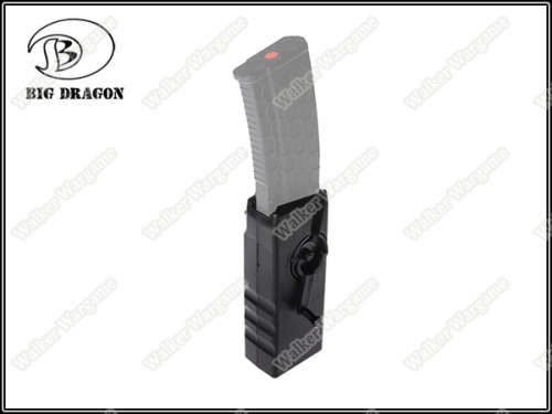 BD Sidewinder Airsoft BB Speed Loader 1000rds Capacity- Black (For M4 Mag)