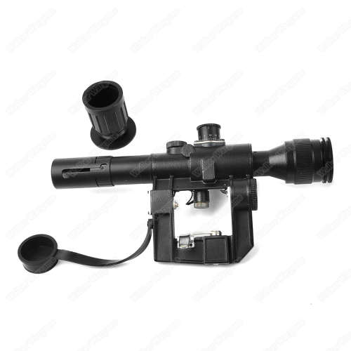 SVD Dragunov Sniper Rifle 4X26 Optics Scope Red Illuminated