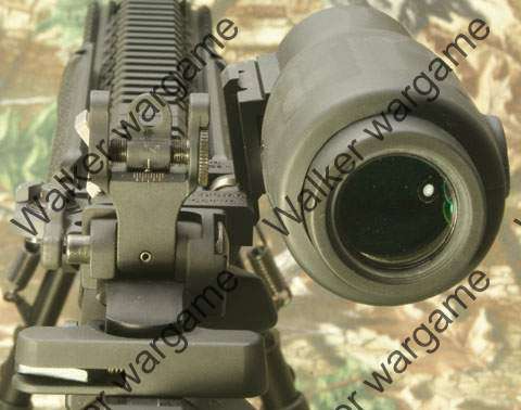 3X-FTS Magnifier Scope w Flip To Side Mount - Black