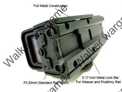 552 Red/Green Reflex Dot Holographic Sight - Tan