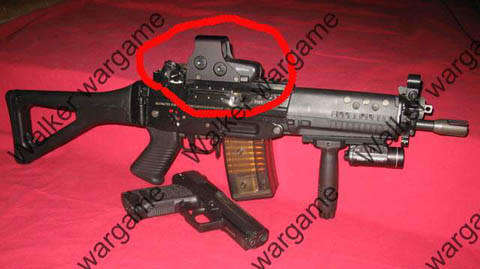 552 Red/Green Reflex Dot Holographic Sight - Tan