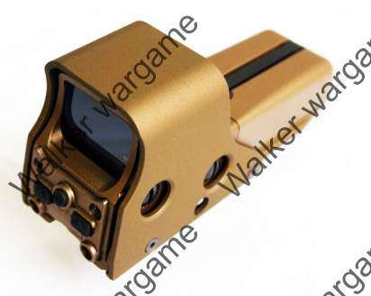 552 Red/Green Reflex Dot Holographic Sight - Tan