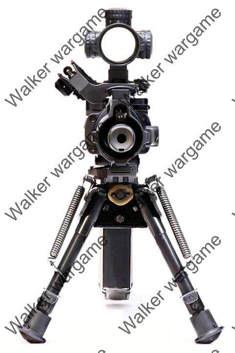 Tactical Back Up Sight Offset Sight (Side Sight) - Black
