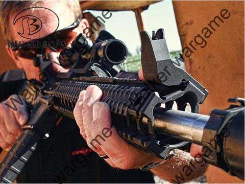 Tactical Back Up Sight Offset Sight (Side Sight) - Black