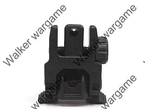 M-Sytle PTS Back Up Folding Sight One Set - Black