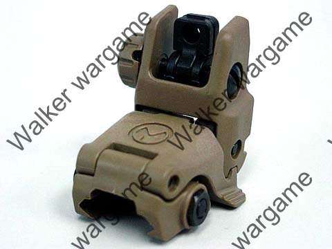 M-Sytle PTS Back Up Folding Sight One Set - Tan