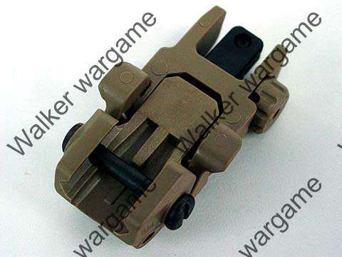 M-Sytle PTS Back Up Folding Sight One Set - Tan