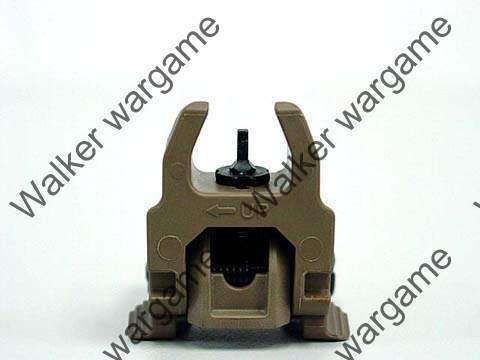 M-Sytle PTS Back Up Folding Sight One Set - Tan