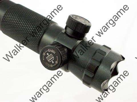 532nm Green Dot Laser with External Adjust and Pressure Pad and Mount Base