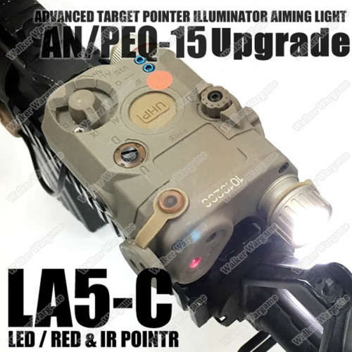 FMA PEQ LA5-C LED White light + Red laser with IR Pointer - Tan