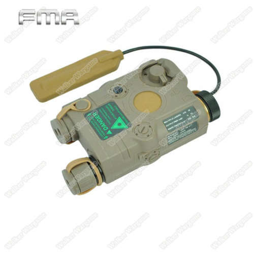 FMA PEQ LA5-C LED White light + Red laser with IR Pointer - Tan