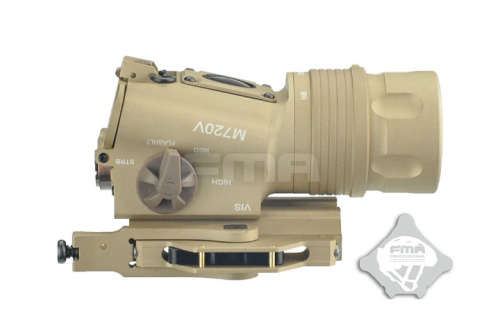 FMA Upgraded Version Of The M720V Weapon Lights With Control Panel Tan