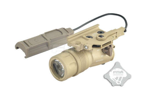 FMA Upgraded Version Of The M720V Weapon Lights With Control Panel Tan