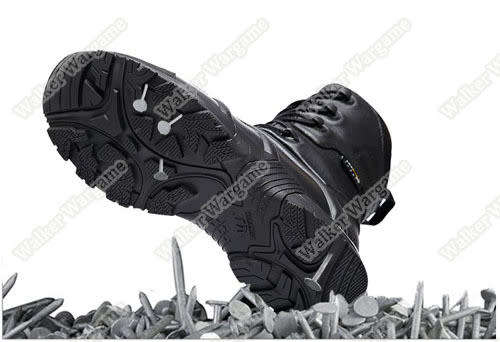 UniteWin Tactical Non-slip Combat Boots With Side Zip - SWAT Black UK9 Euro44 US9.5