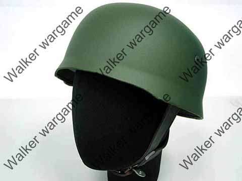WWII German Paratrooper Steel M38 Helmet  Army Green