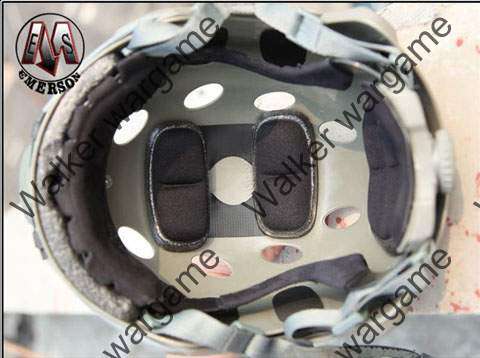 Advance Fast Jump Helmet With NVG Mount & Side Rail Desert tan