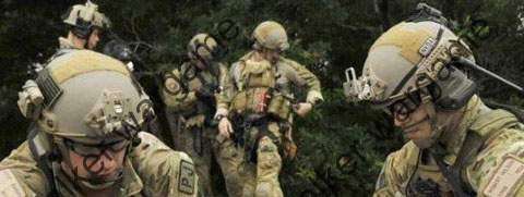 Advance Fast Jump Helmet With NVG Mount & Side Rail Desert tan