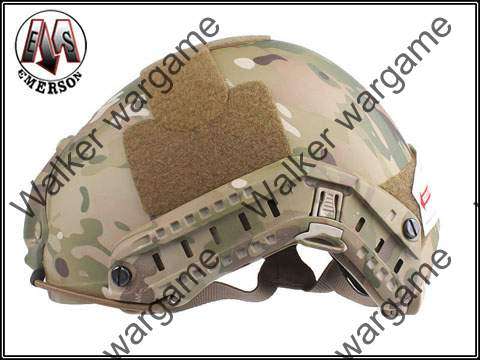 Advance Fast Jump Helmet With NVG Mount & Side Rail Multicam