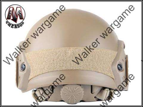 Advance Fast Jump Helmet With NVG Mount & Side Rail Desert tan
