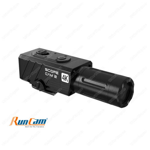 RunCam Scope Cam 2 4K (Rifle Camera Record Your Airosft Game)  40mm Best for Sniper Rifles