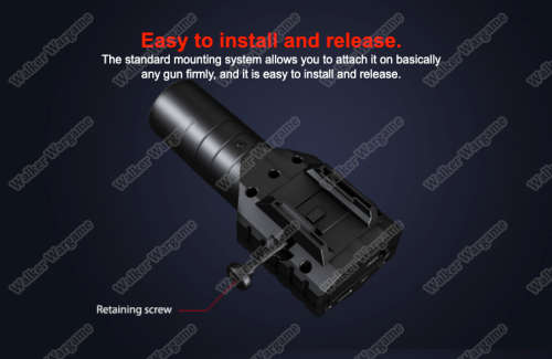 RunCam Scope Cam Lite (Rifle Camera Record Your Airosft Game)  40mm Best for Sniper Rifles