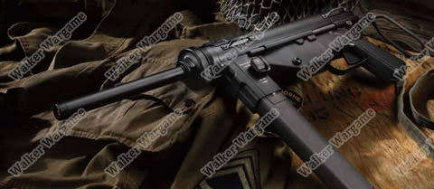 Snow Wolf M3A1 Grease Gun WW2 Submachine Gun AEG Airsoft