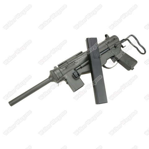 Snow Wolf M3A1 Grease Gun WW2 Submachine Gun AEG Airsoft
