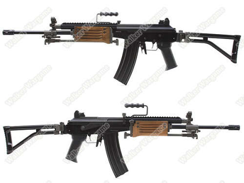 ICS ICAR GRM IMI Galil (South Africa R4 Rifle) AEG Full Metal With Bipod