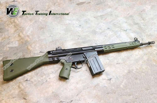 WE G3A3 Airsoft Gas Blow Back GBB Rifle - Umarex HK Licensed