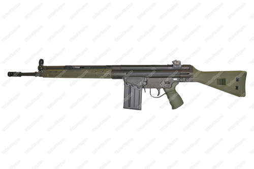 WE G3A3 Airsoft Gas Blow Back GBB Rifle - Umarex HK Licensed