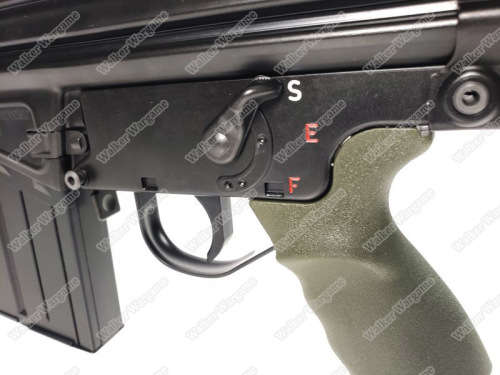 WE G3A3 Airsoft Gas Blow Back GBB Rifle - Umarex HK Licensed