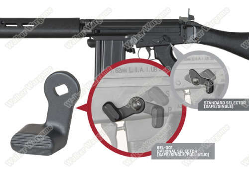 ARES L1A1 FAL Airsoft Full Size Battle Rifle AEG - South Africa R1 Rifle
