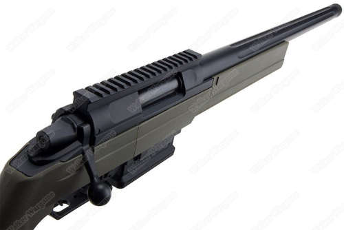 EMG Helios EV01 Bolt Action Airsoft Sniper Rifle by ARES OD Green