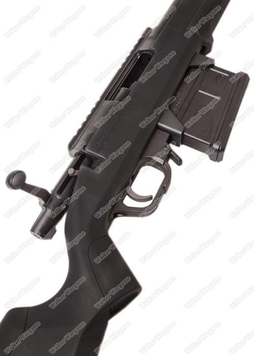 Amoeba (ARES) STRIKER AS01 Spring Power Bolt Action Sniper Airsoft Rifle Black