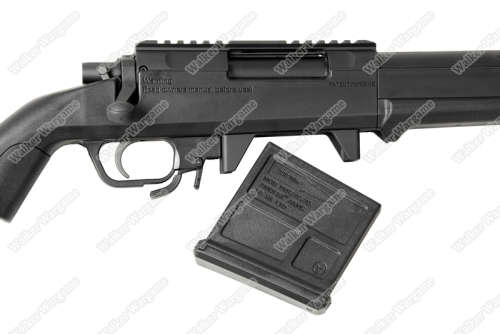 Amoeba (ARES) STRIKER AS01 Spring Power Bolt Action Sniper Airsoft Rifle Black
