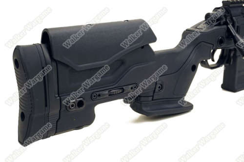 Action Army AAC T10 Tactical VSR10 Bolt Action Spring Power Sniper Rifle - Black