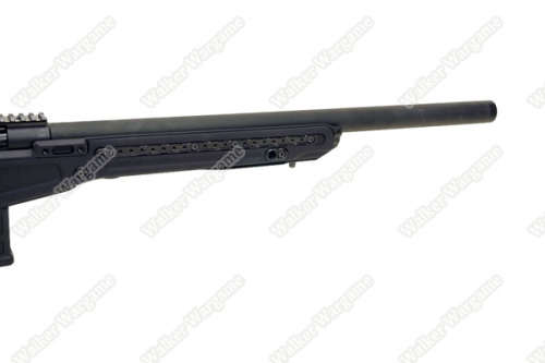 Action Army AAC T10 Tactical VSR10 Bolt Action Spring Power Sniper Rifle - Black
