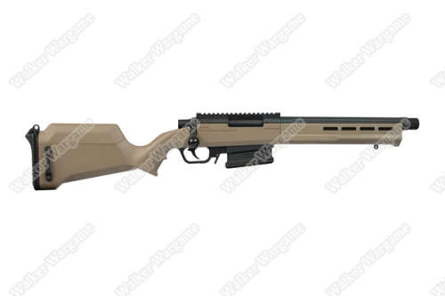 Amoeba (ARES) STRIKER AS02 Spring Power Bolt Action Sniper Airsoft Rifle Tan