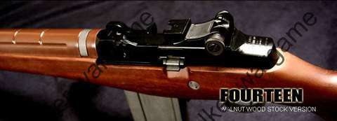 G&G M14 (GR14) Full Metal Initation Wood Stock Sniper Rifle - New ETU Model