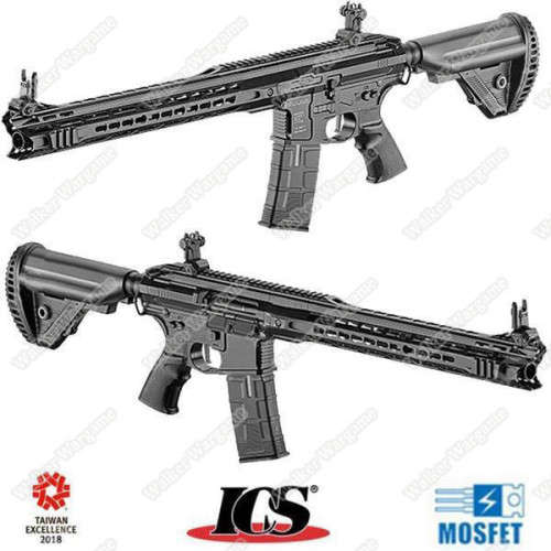 ICS Flag Ship Product CXP MARS Full Metal Komodo Airsoft AEG Electric Blowback - Black