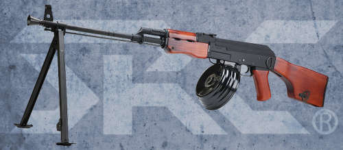 SRC SR RPK Machine Gun LMG Full Metal Real Wood GEN3