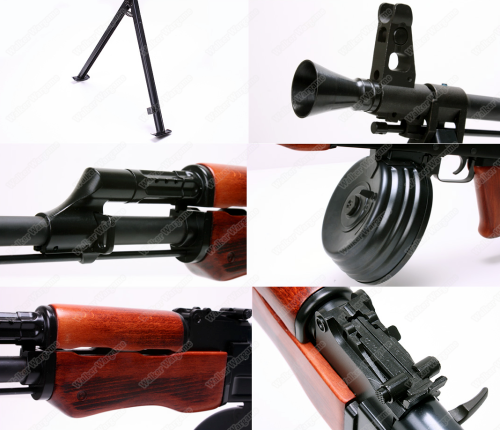 SRC SR RPK Machine Gun LMG Full Metal Real Wood GEN3