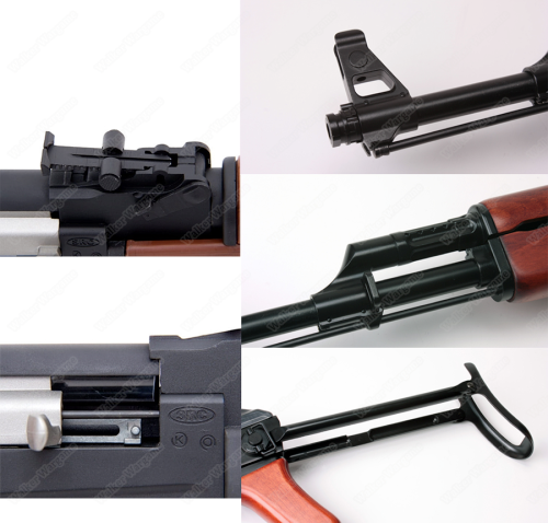 SRC SR47C Tactical Folding AK47C Full Metal Real Wood GEN3
