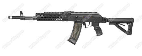 G&G Tactical RK74 T KeyMod AK Carbine AEG Airsoft Gun Build In ETU MOSFET - Black
